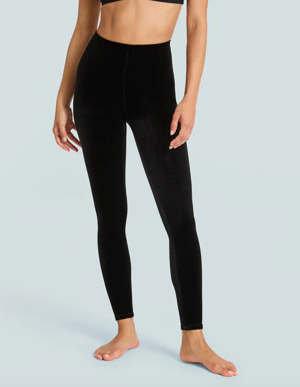 Commando Velvet Leggings 30" in Black // M
